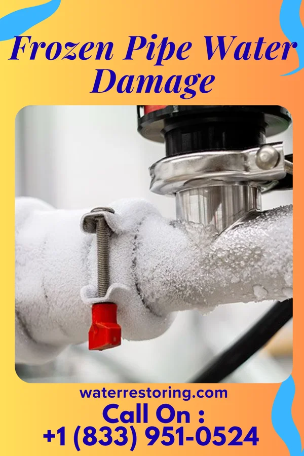 Frozen Pipe Water Damage in Mansfield Center, MA